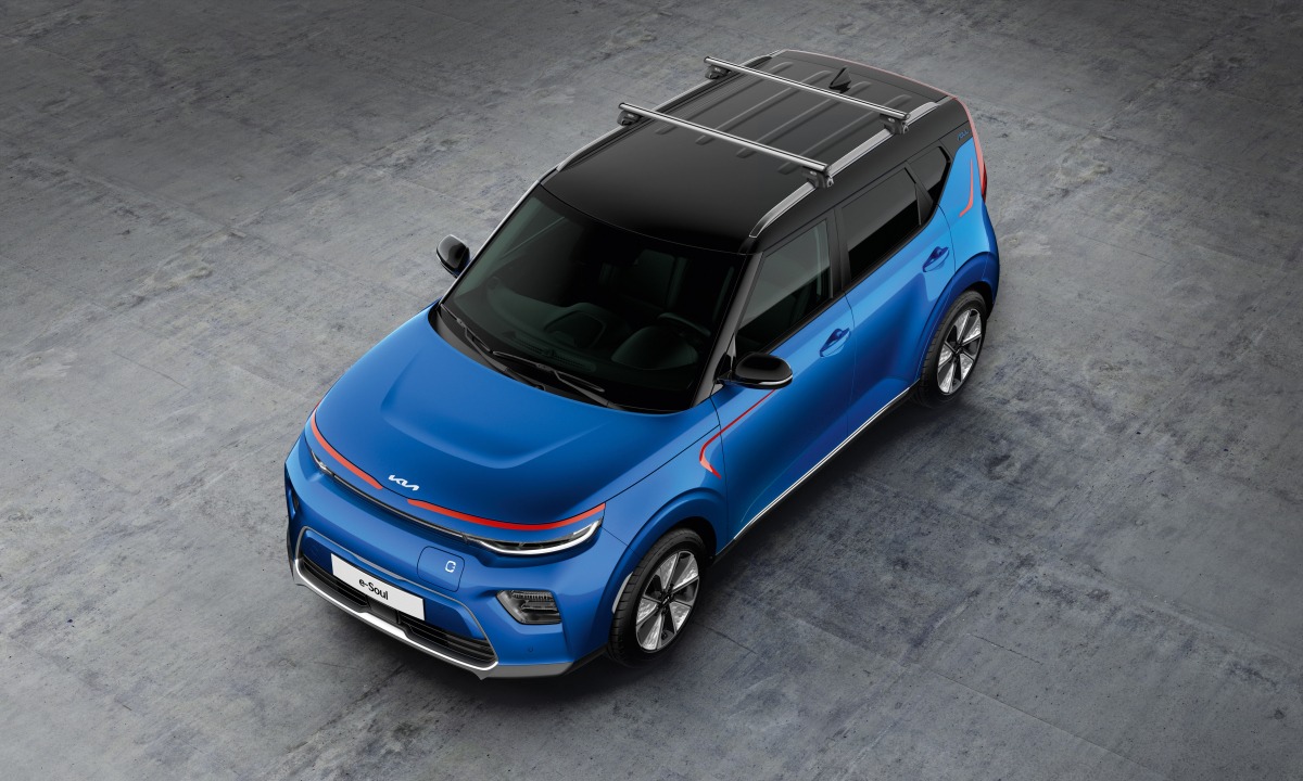 Kia e-Soul Original Lasthållare, aluminium - Bild 2