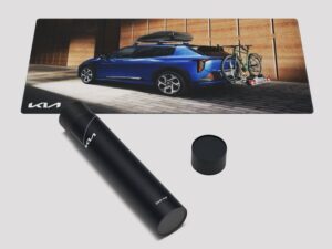 Kia skrivbordsmatta
