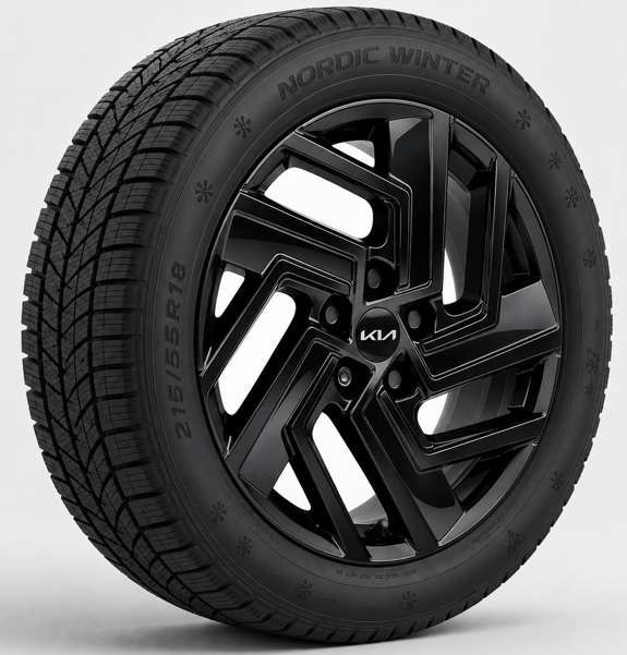 Kia Original Vinterhjul Seltos 18″ (däck+fälg+tpms)